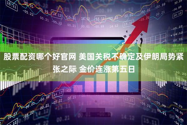 股票配资哪个好官网 美国关税不确定及伊朗局势紧张之际 金价连涨第五日